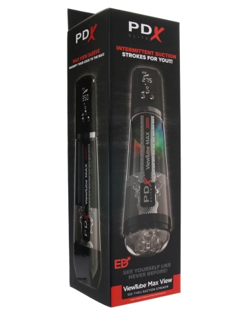Автоматический мастурбатор помпа PDX ViewTube Max View