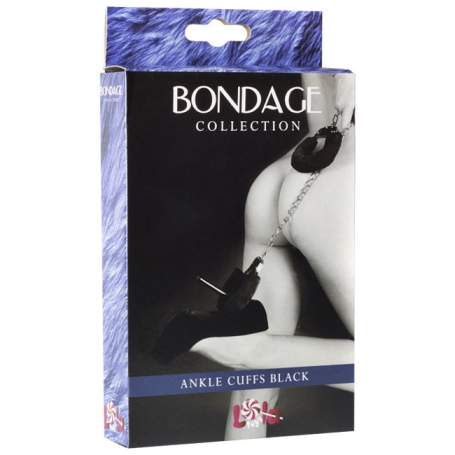 Оковы ножные Bondage Ankle Cuffs Black
