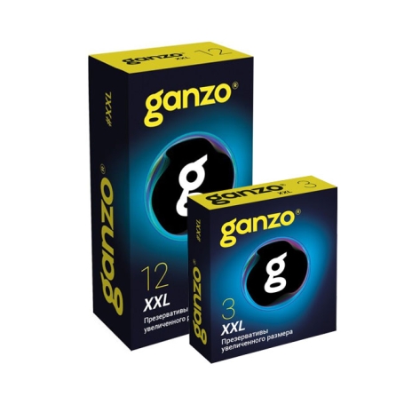 Презервативы Ganzo XXL увеличенного размера
