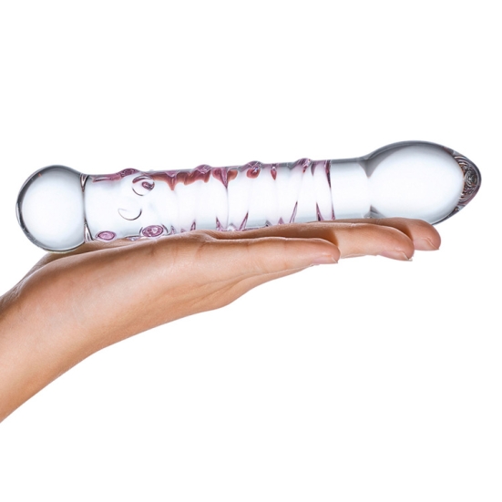 Фаллос из стекла Glas 7,25" Spiral